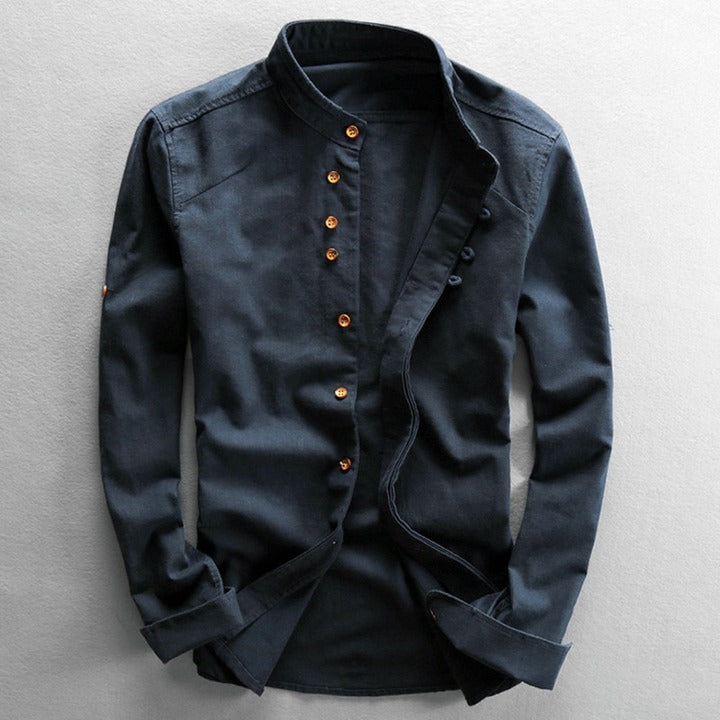 Taro | Vintage Japanese Collar Shirt