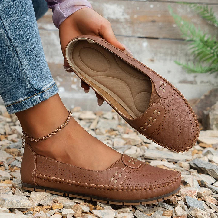 Clara | Breathable Vintage Flats