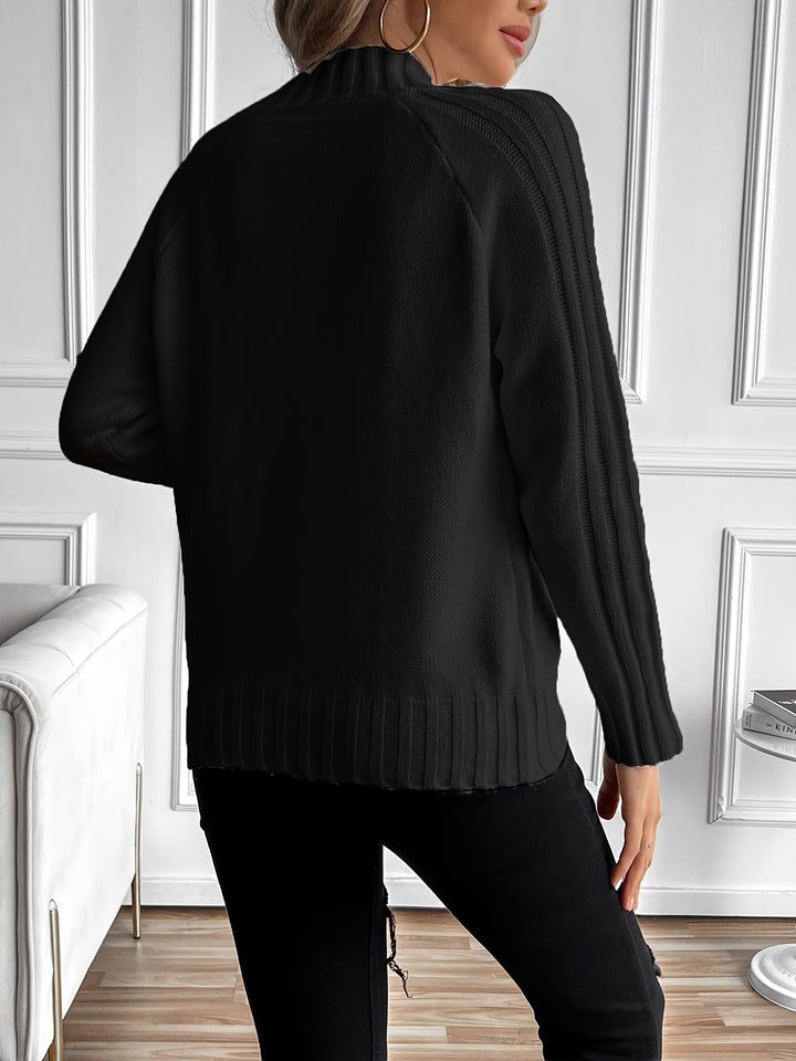 Olivia™ Ribbed Turtleneck Sweater