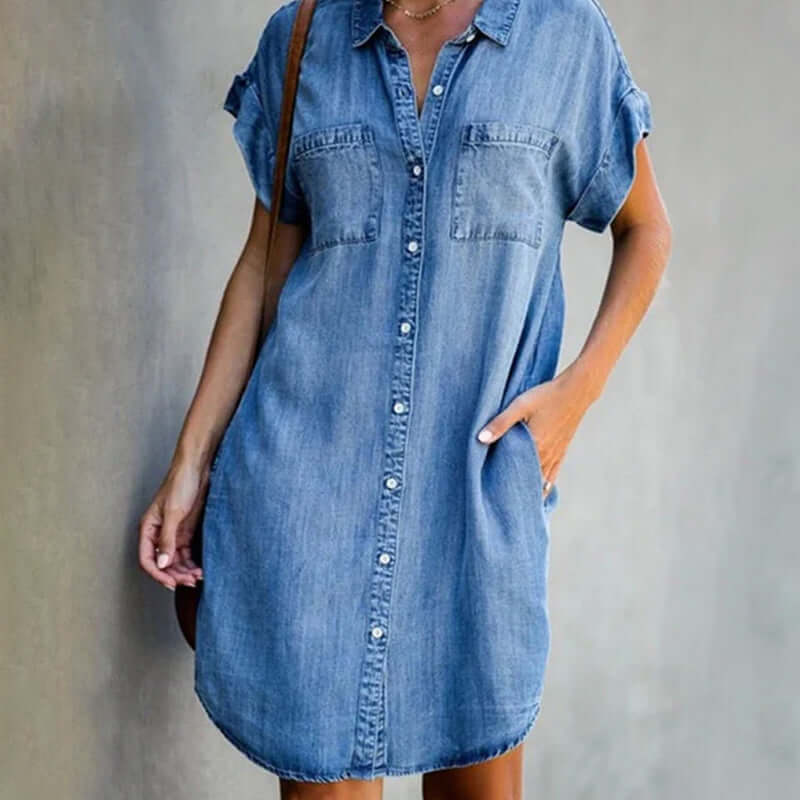 Chloe | Denim Dress