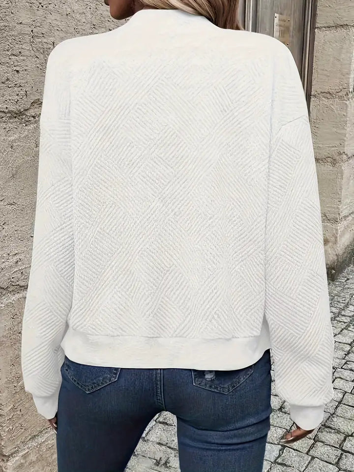 Laurie | Textured Zip Jacket