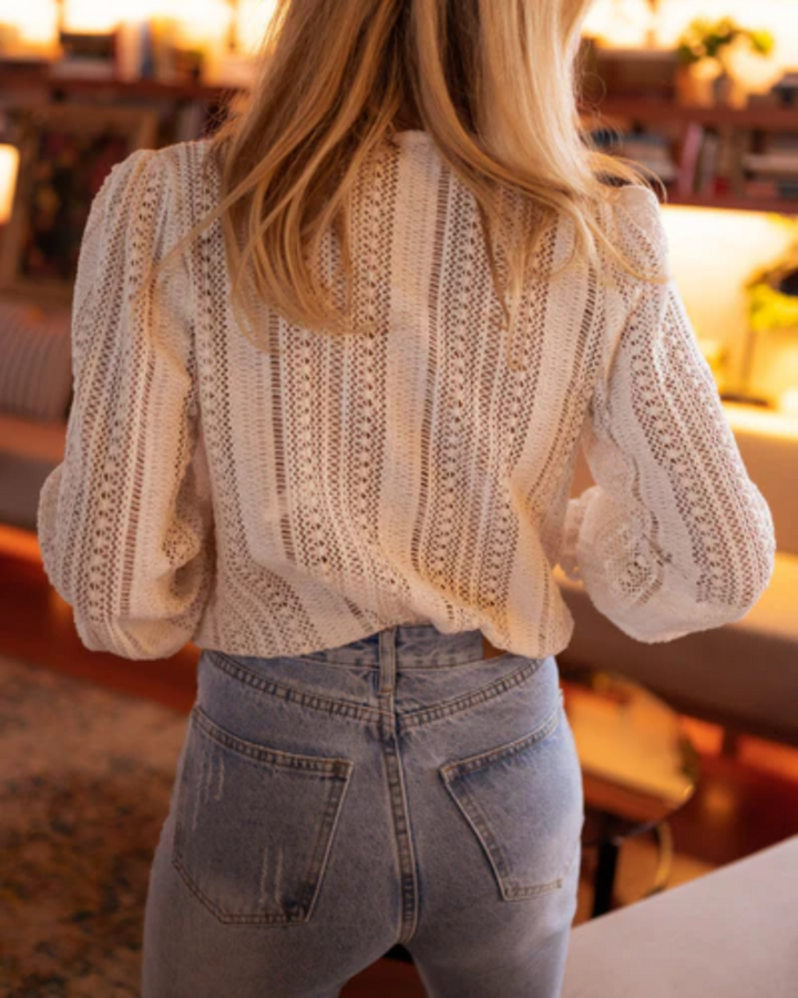 Annette | Crochet Boho Blouse