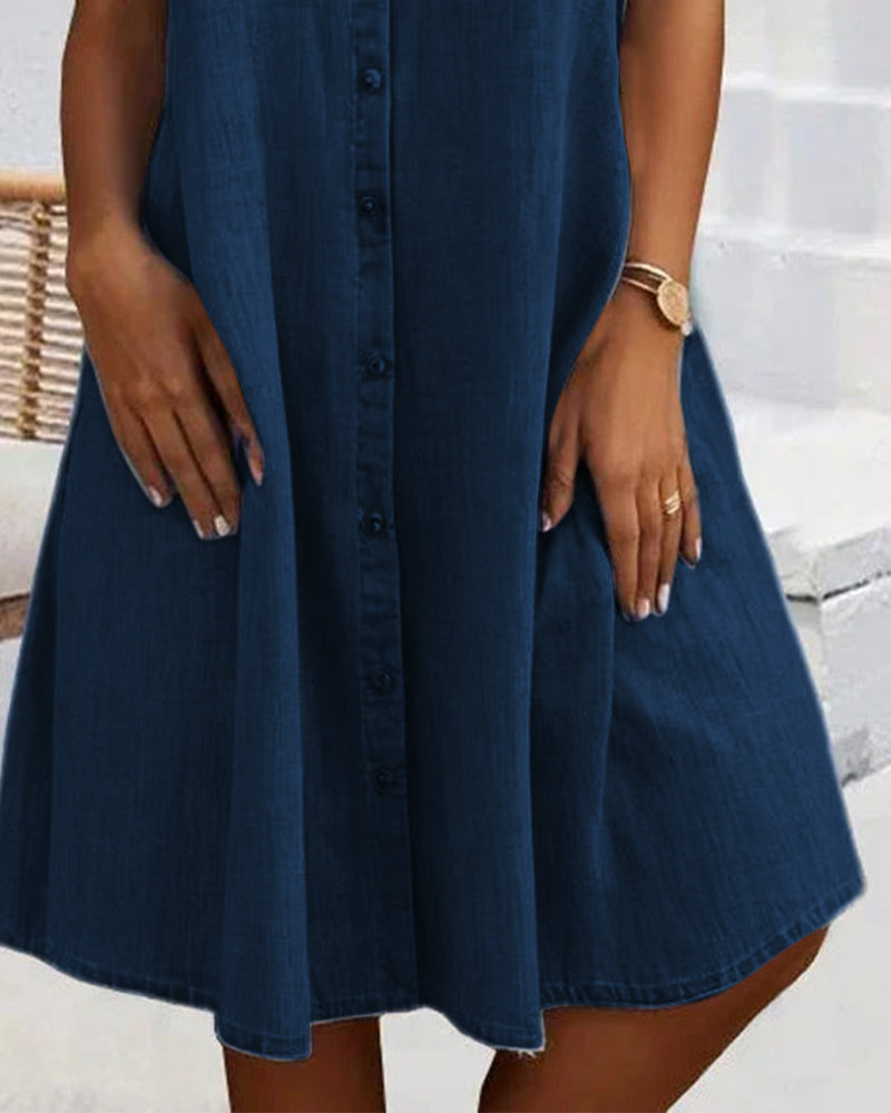 Jillian | Denim Dress