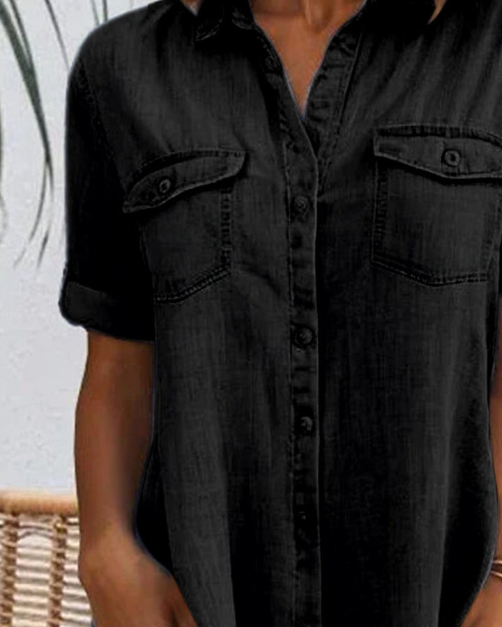 Jillian | Denim Dress