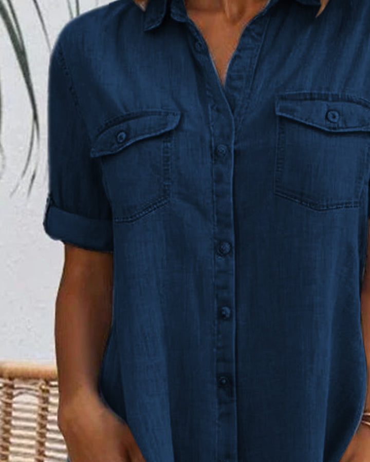 Jillian | Denim Dress