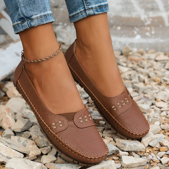 Clara | Breathable Vintage Flats