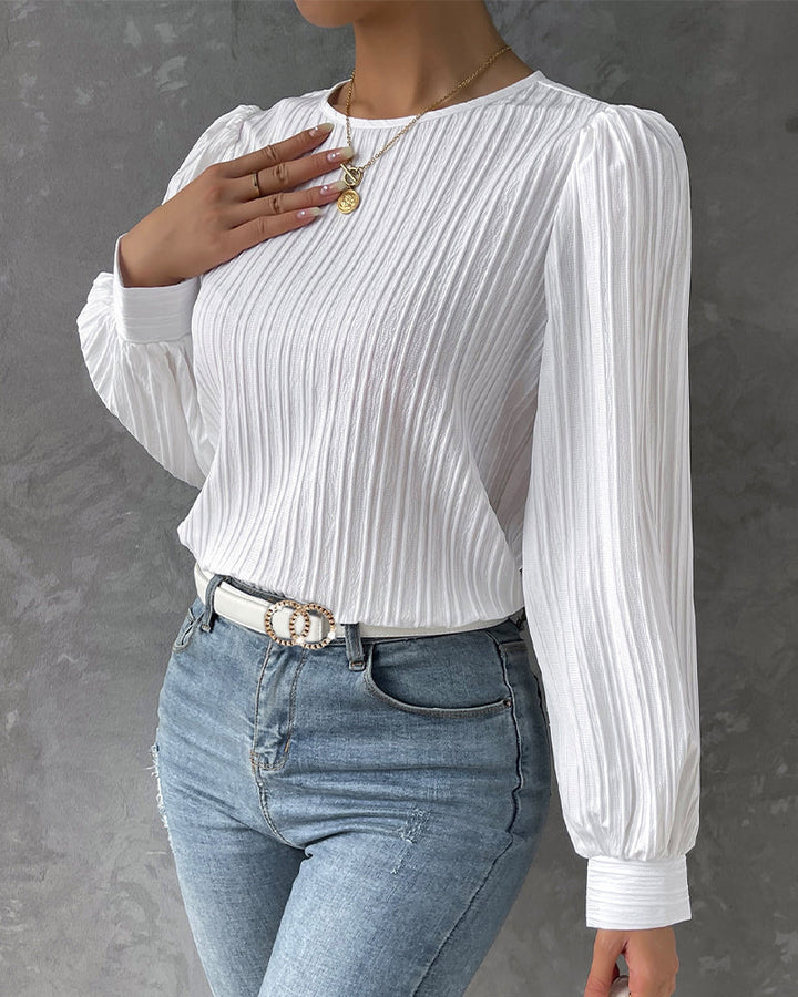 Viviane | Pleated Blouse