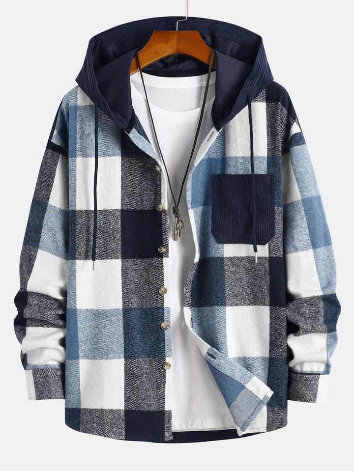 Knox | Classic Flannel Hoodie