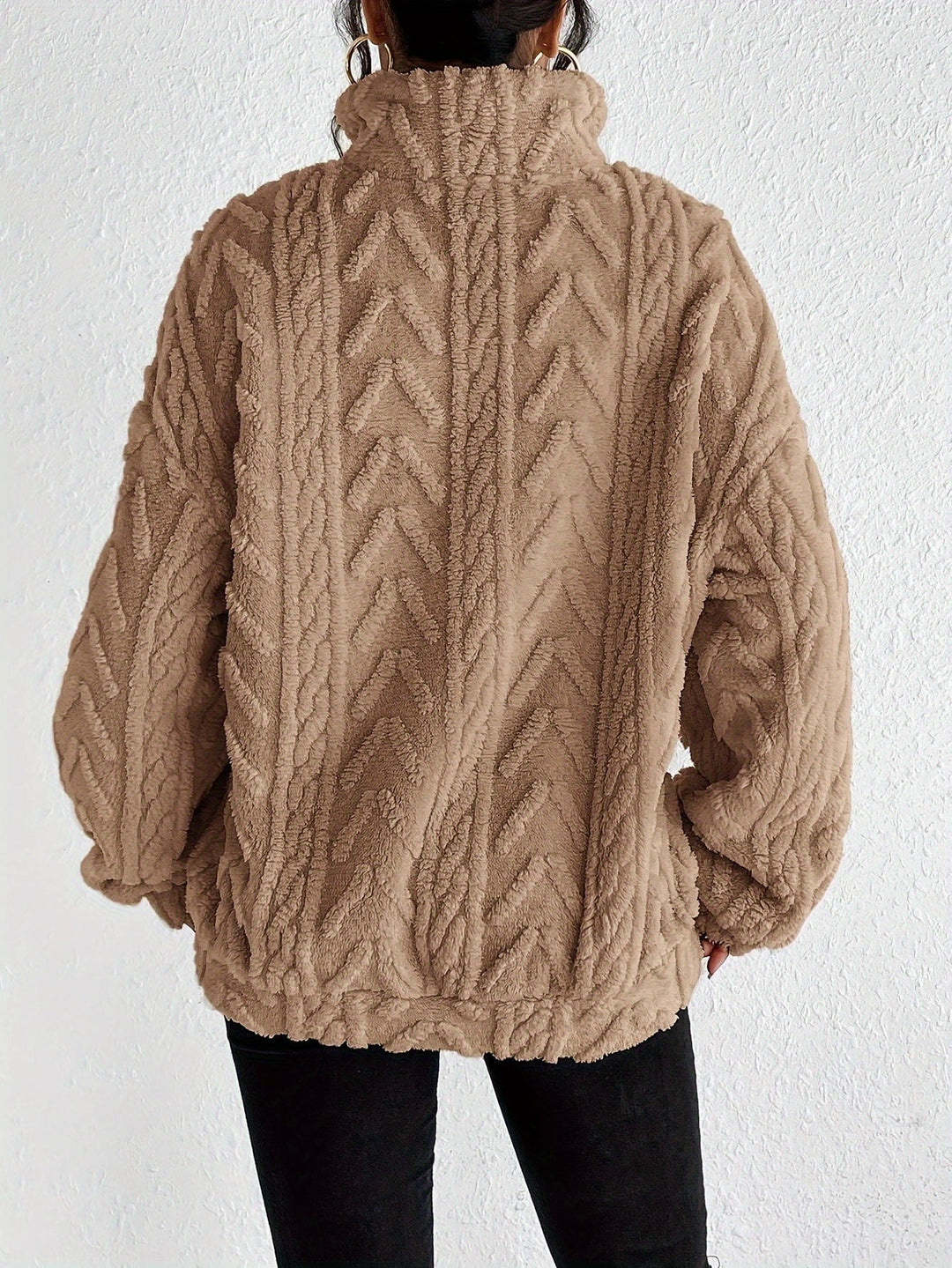 Zoe™ Quarter-Zip Sweater