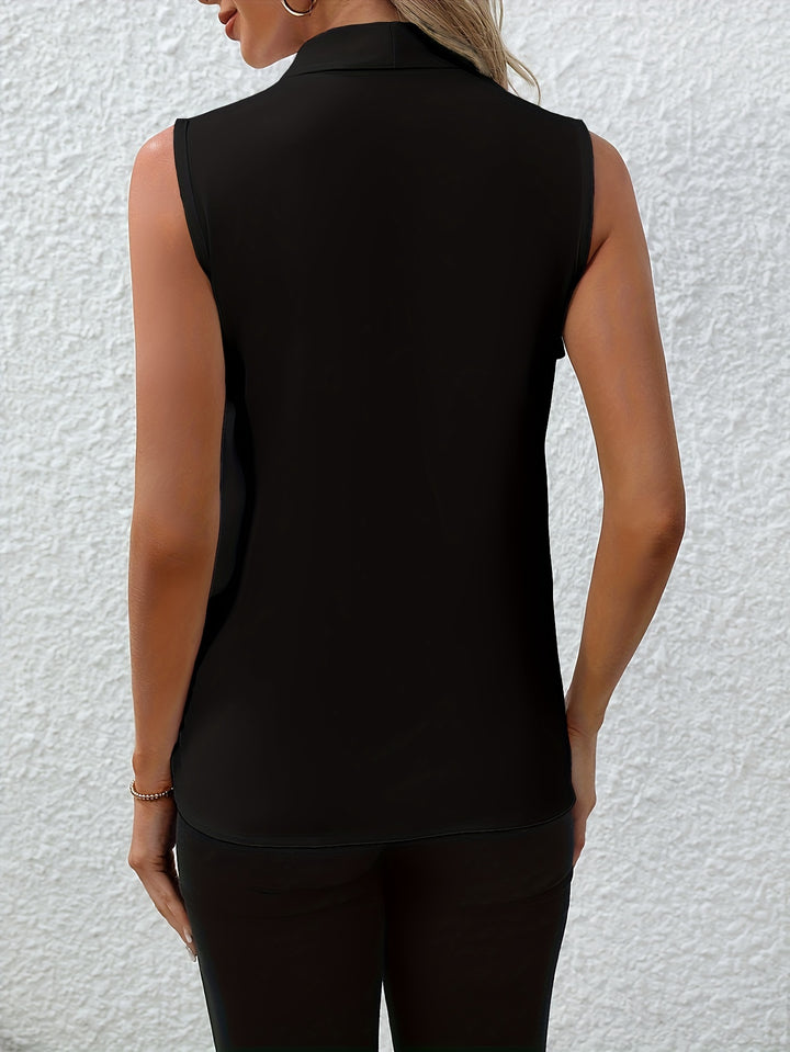 Kelsey | Sleeveless V-Neck Blouse