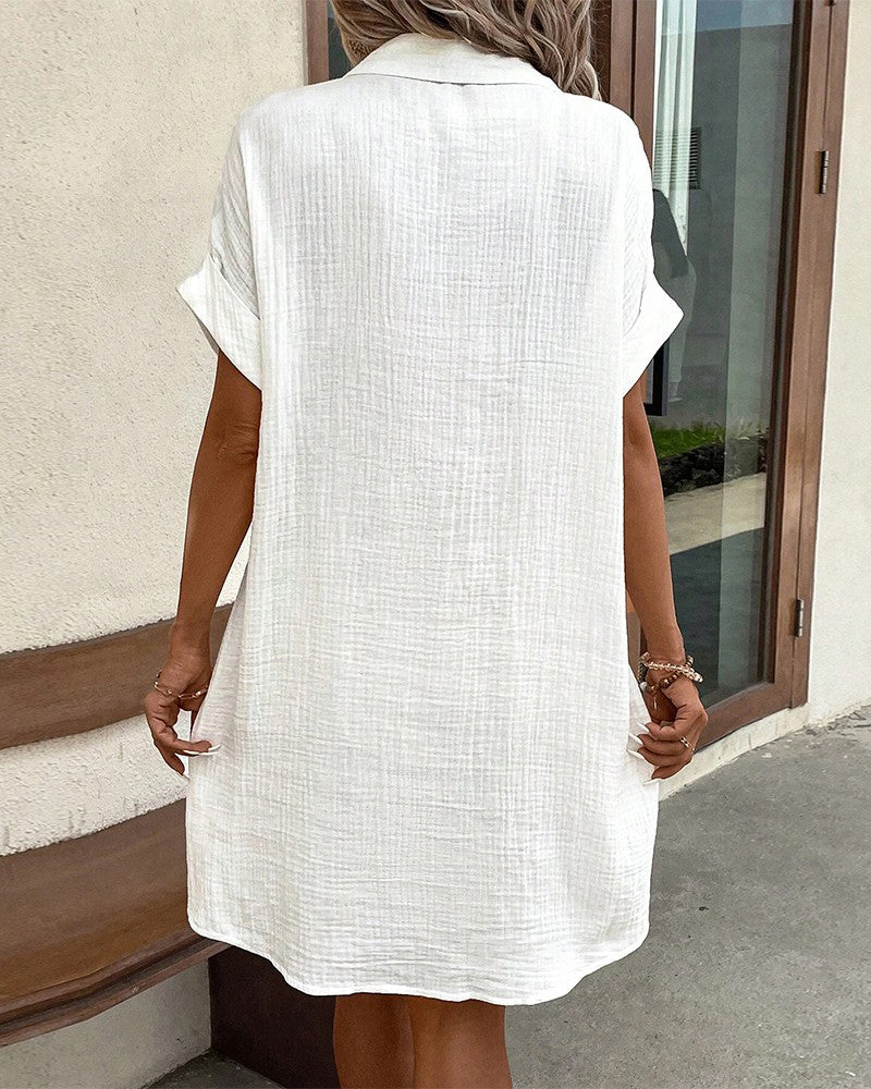 Nora | Relaxed Shirt Dress