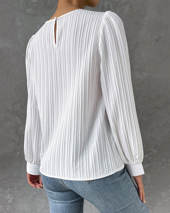 Viviane | Pleated Blouse