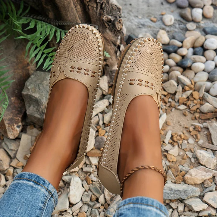 Clara | Breathable Vintage Flats