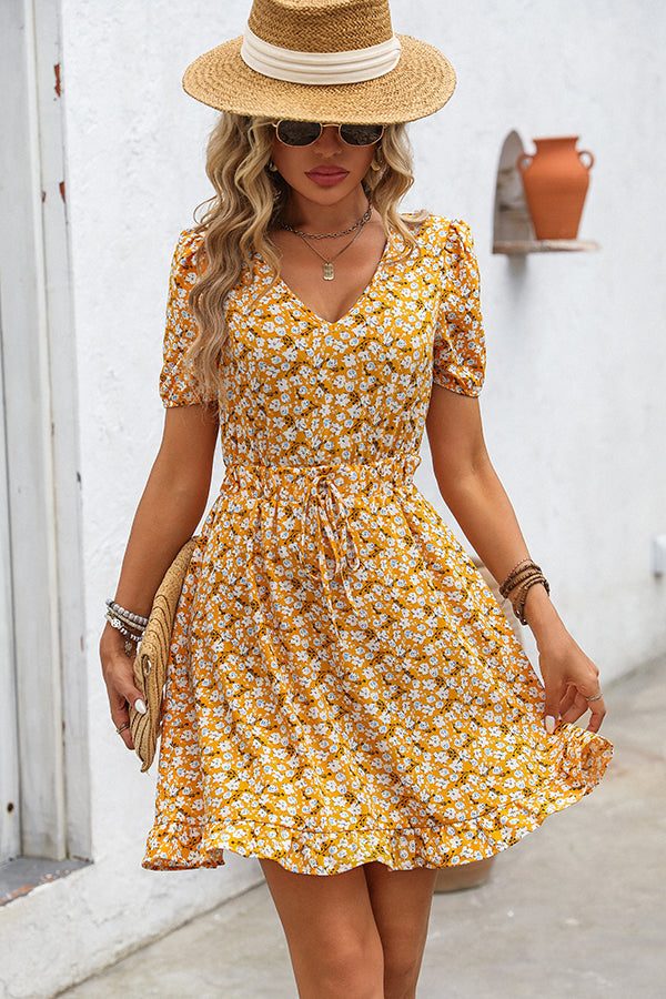 Flora | Sunshine Midi Dress