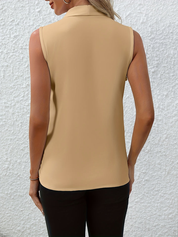 Kelsey | Sleeveless V-Neck Blouse