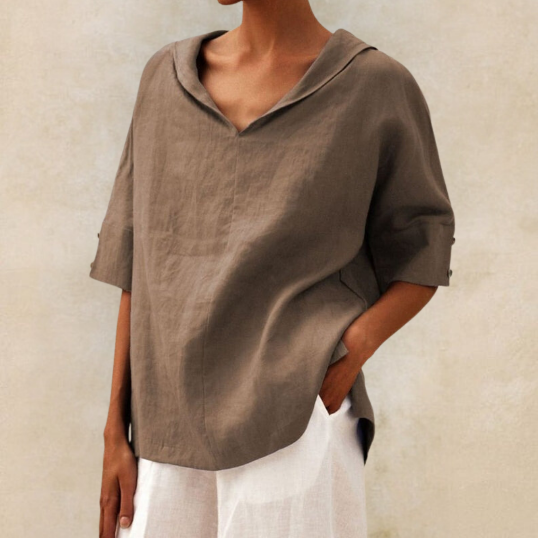 Donna | Relaxed Collar Shirt