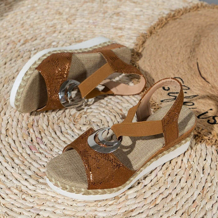 Nadine | Wedge Sandals