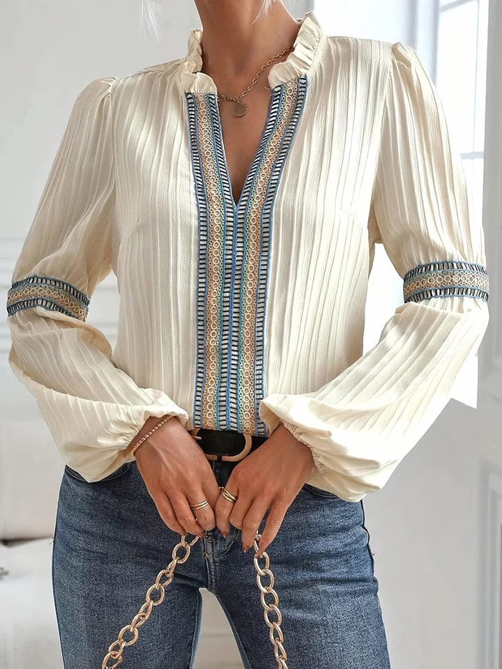 Emilienne | Ruffle Blouse