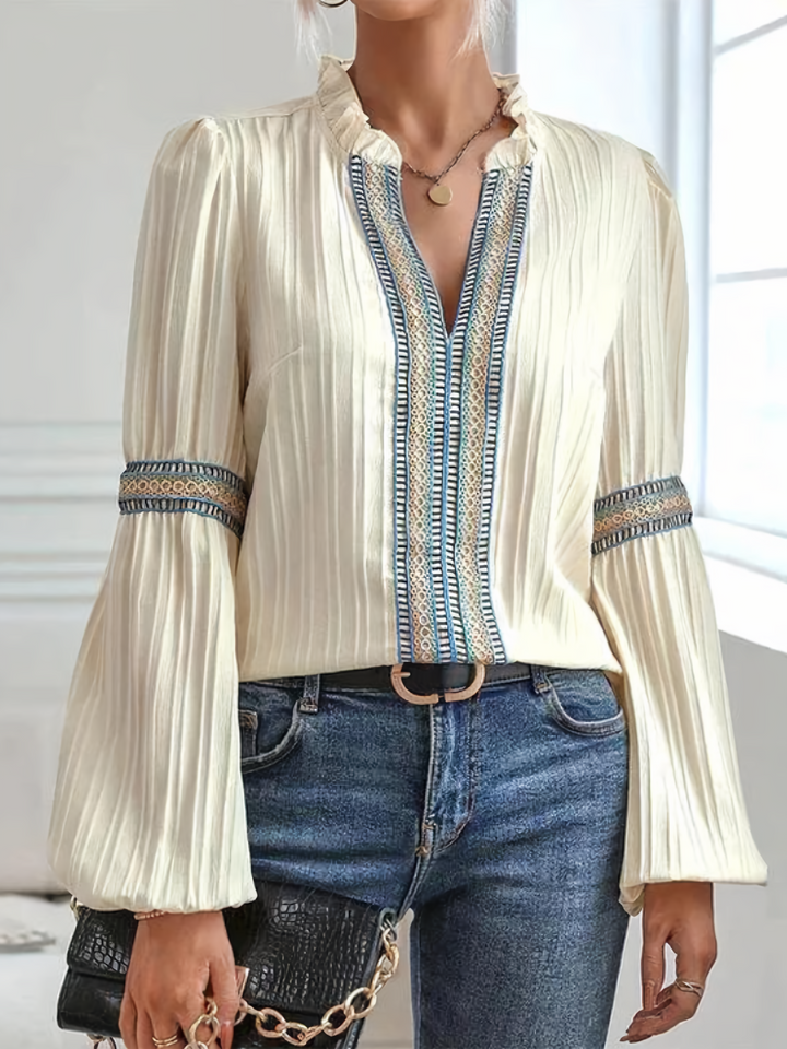 Emilienne | Ruffle Blouse