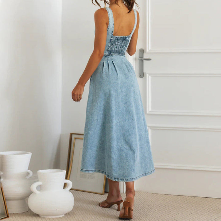 Kendra | Classic Fit Denim Dress