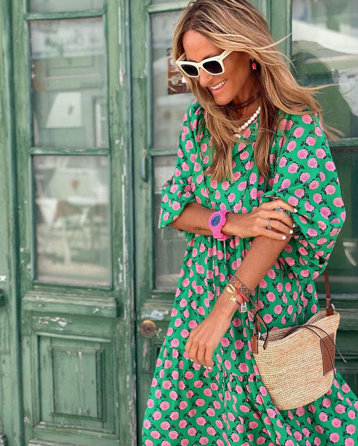 Maya | Coastal Maxi Dress