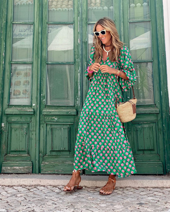 Maya | Coastal Maxi Dress