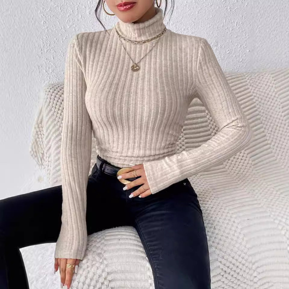 Tessa | Ribbed Turtleneck