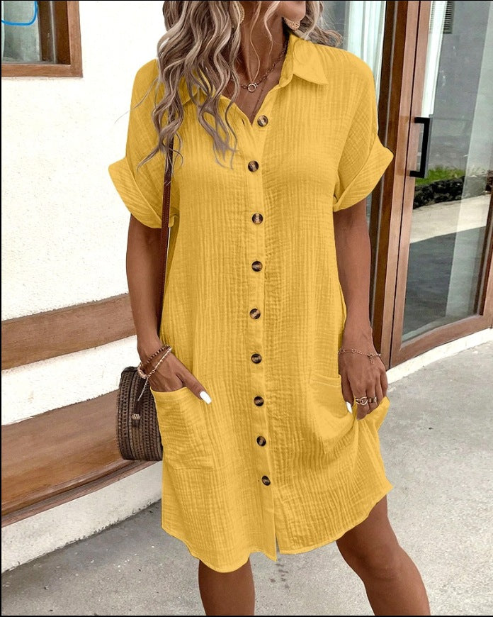 Nora | Relaxed Shirt Dress