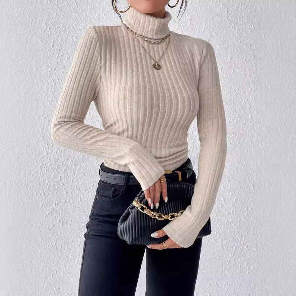 Tessa | Ribbed Turtleneck