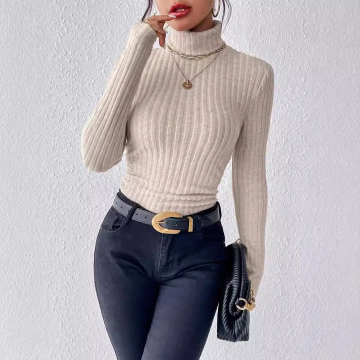 Tessa | Ribbed Turtleneck