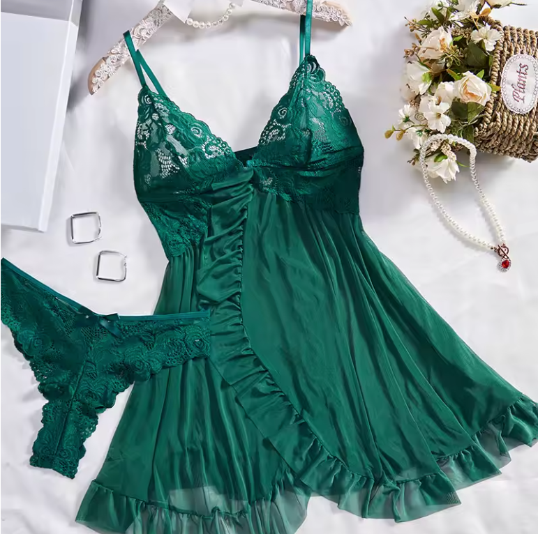 Evelina | Lace Lingerie Set