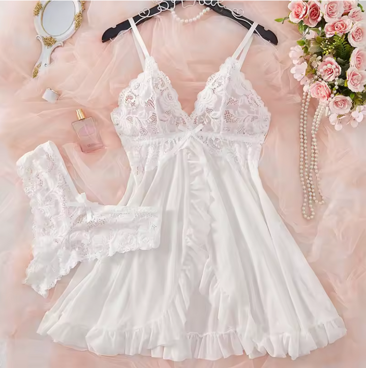 Evelina | Lace Lingerie Set