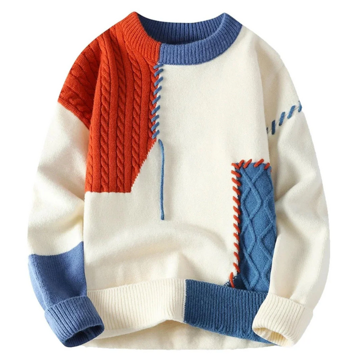 Theo | Patchwork Pullover