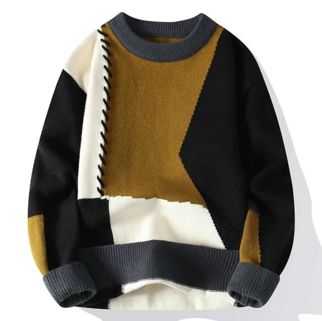 Theo | Patchwork Pullover