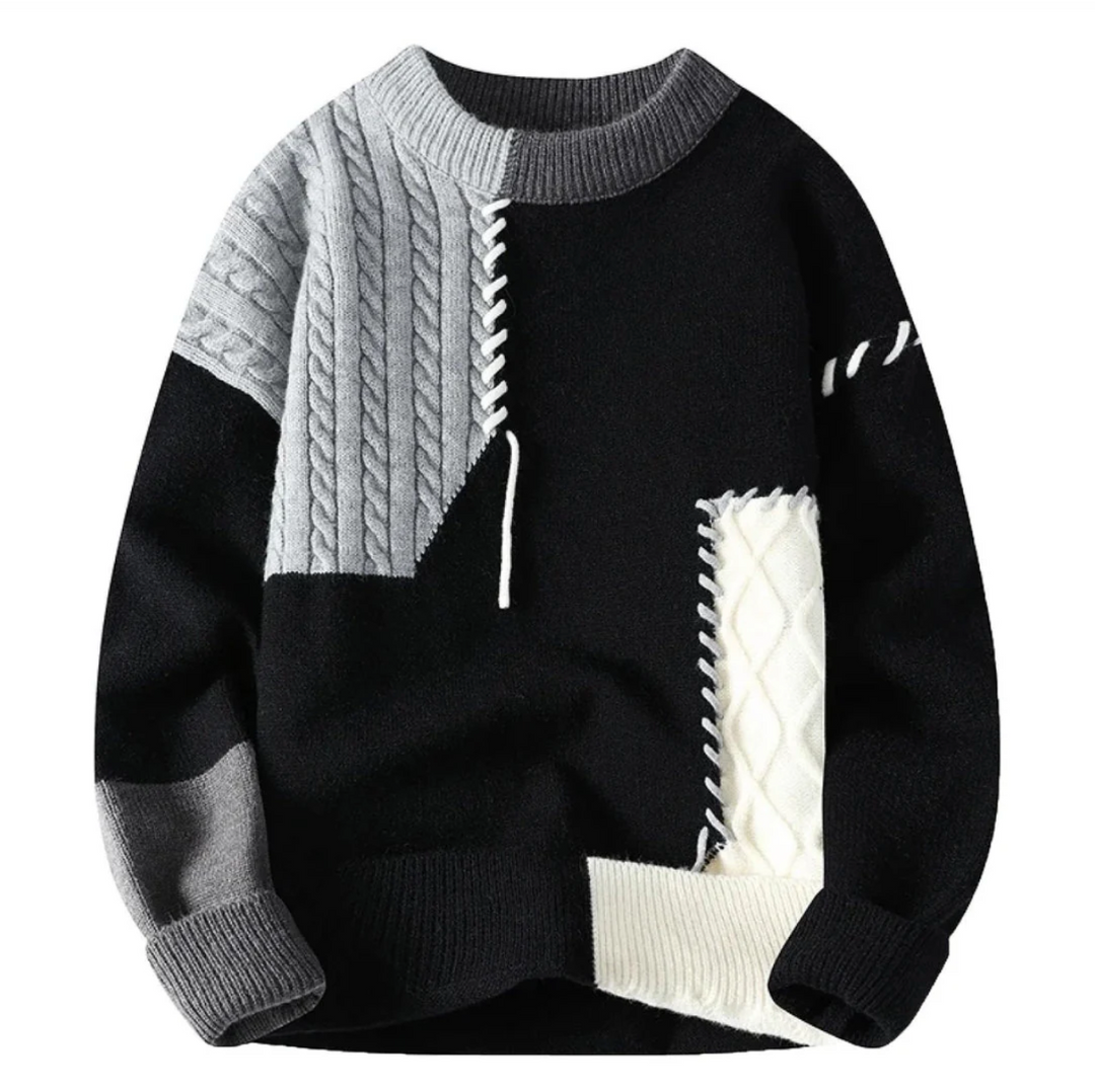 Theo | Patchwork Pullover