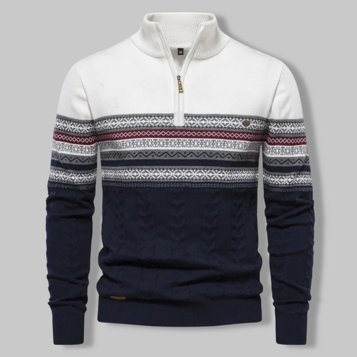 Gavin | Quarter Zip Sweater