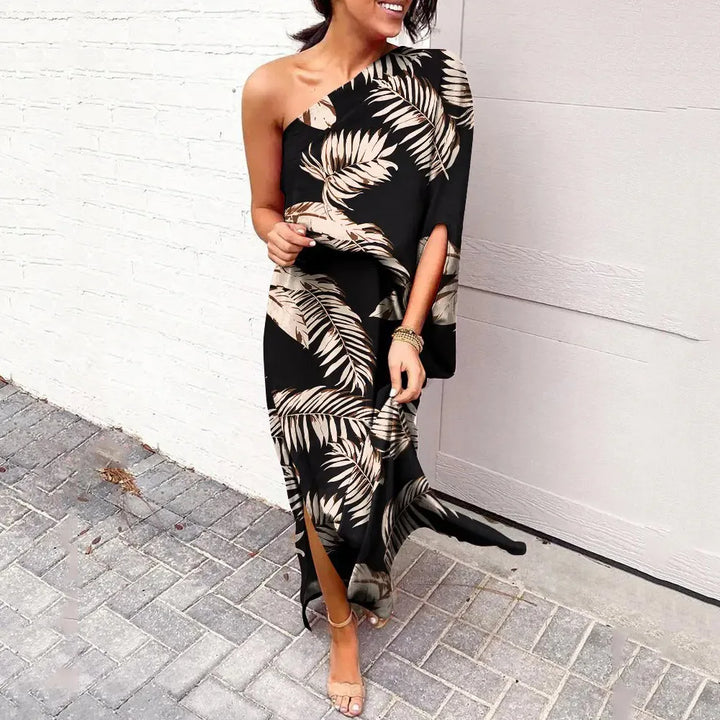 Candice | One-Shoulder Maxi Dress
