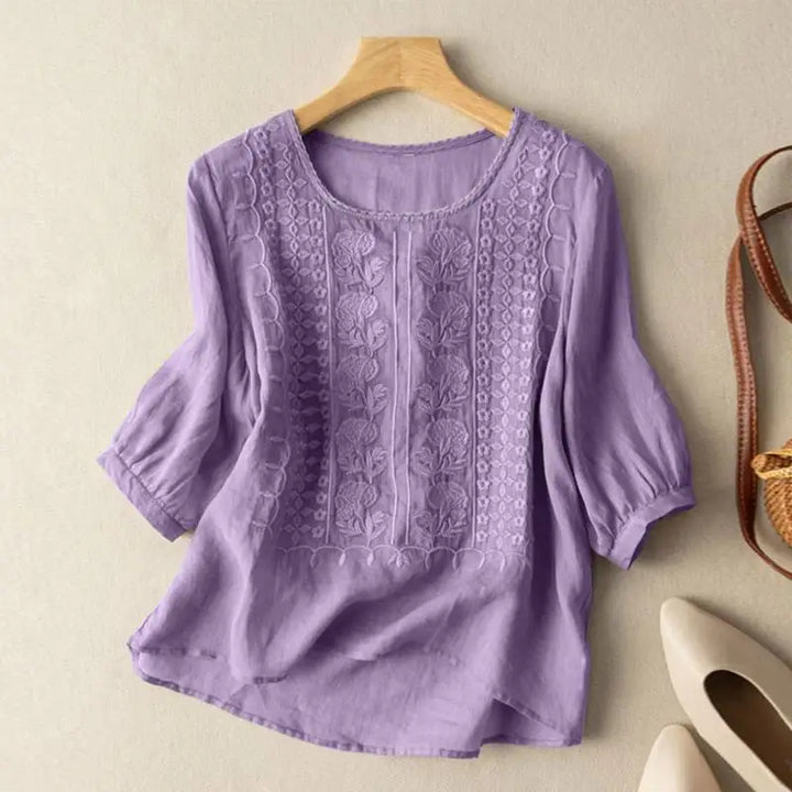 Isabelle | Embroidered Blouse