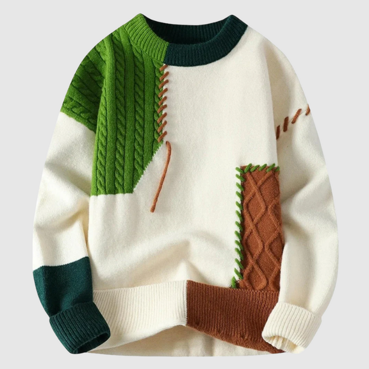 Theo | Patchwork Pullover