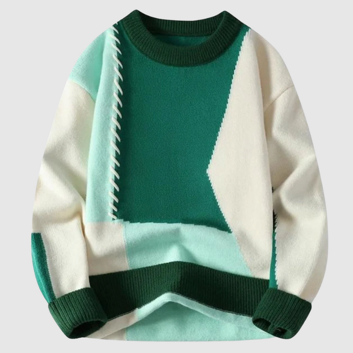 Theo | Patchwork Pullover