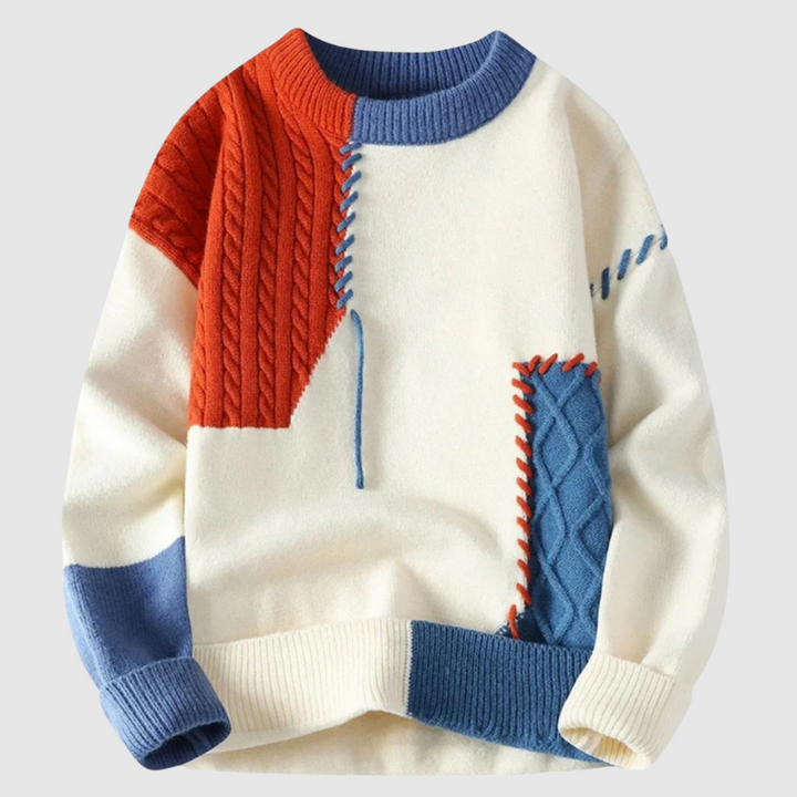 Theo | Patchwork Pullover