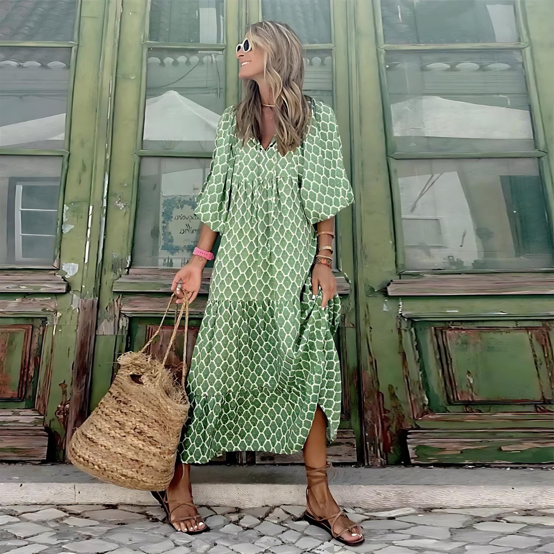 Maya | Coastal Maxi Dress