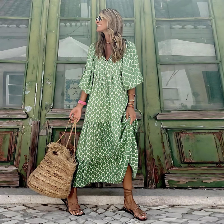 Maya | Coastal Maxi Dress