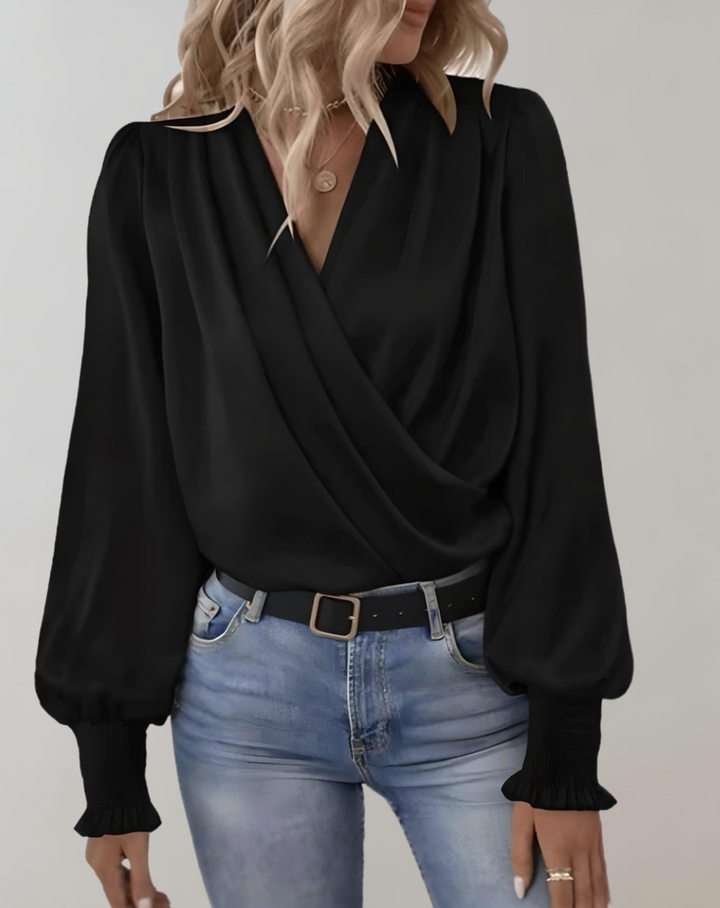 Sabine | Luxe Wrap Blouse