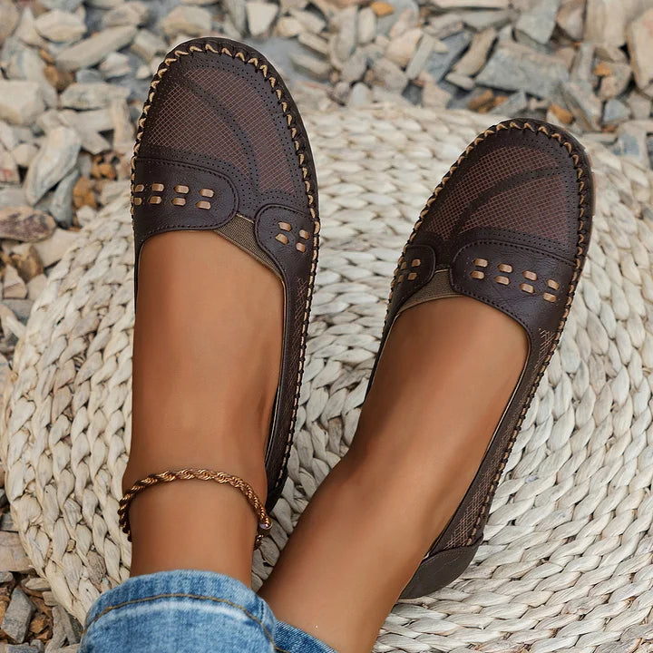 Clara | Breathable Vintage Flats