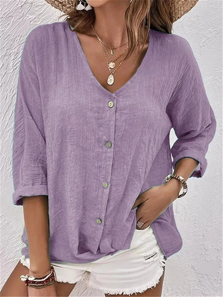 Noelle | Button-Up Top