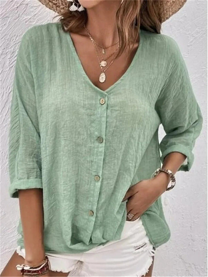Noelle | Button-Up Top