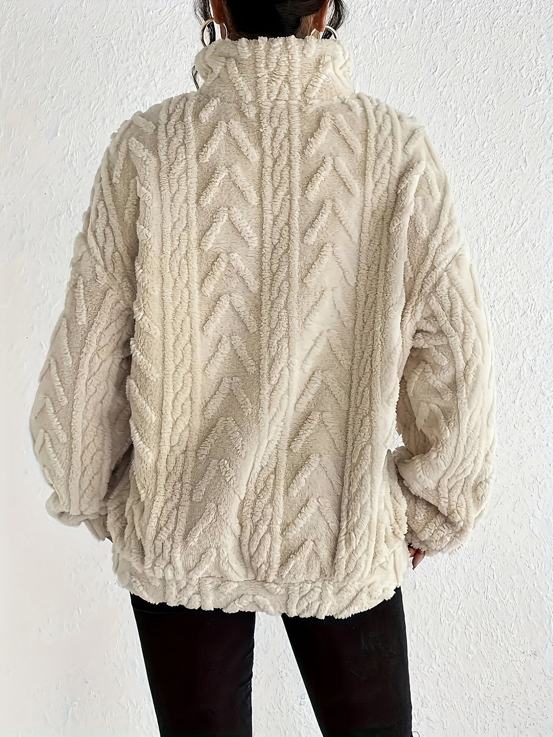 Zoe™ Quarter-Zip Sweater