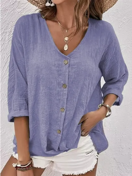 Noelle | Button-Up Top