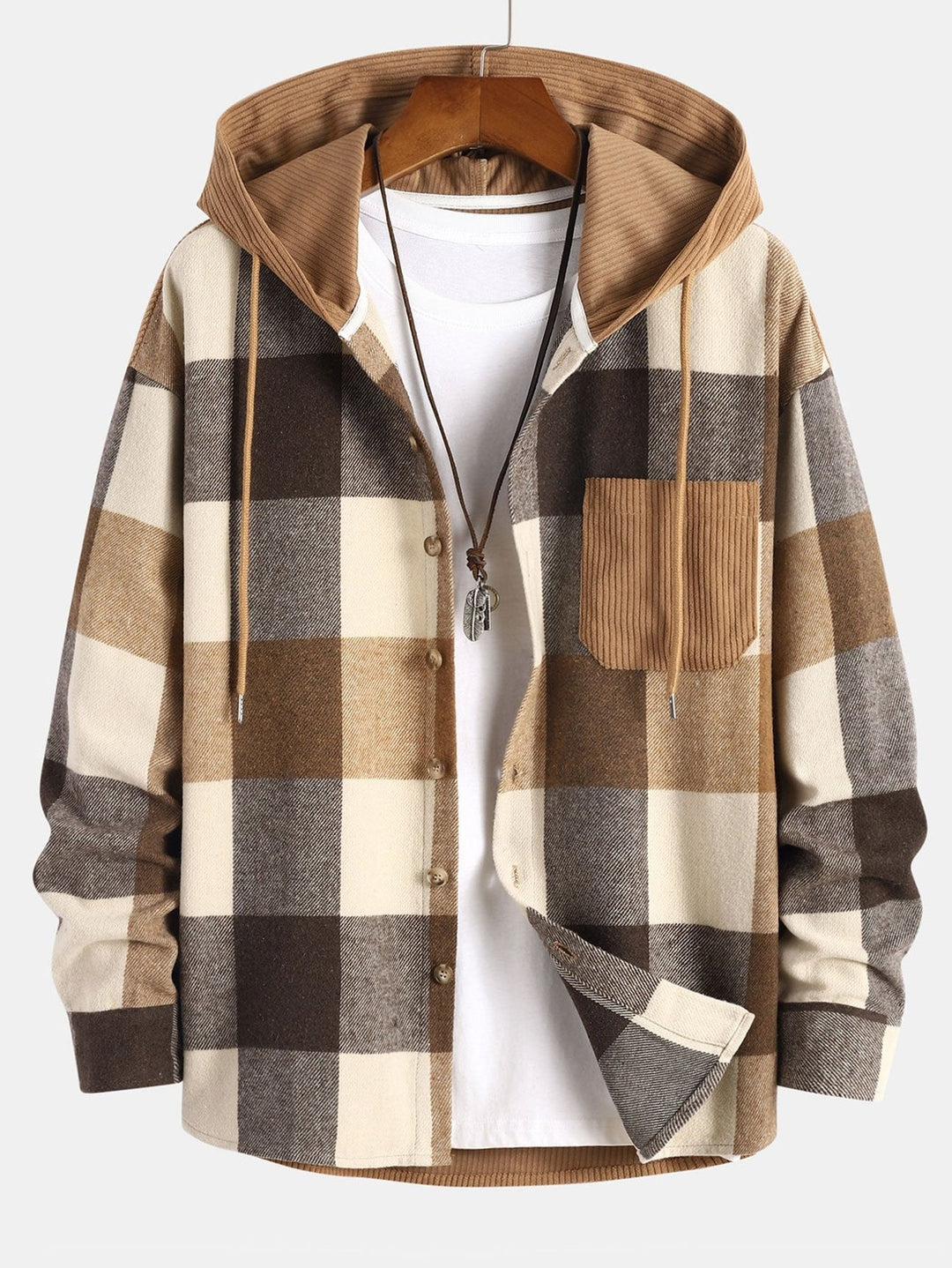 Knox | Classic Flannel Hoodie